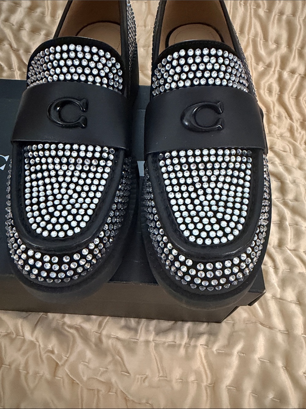 Coach Leah Crystal Loafers - Picture 2 of 16